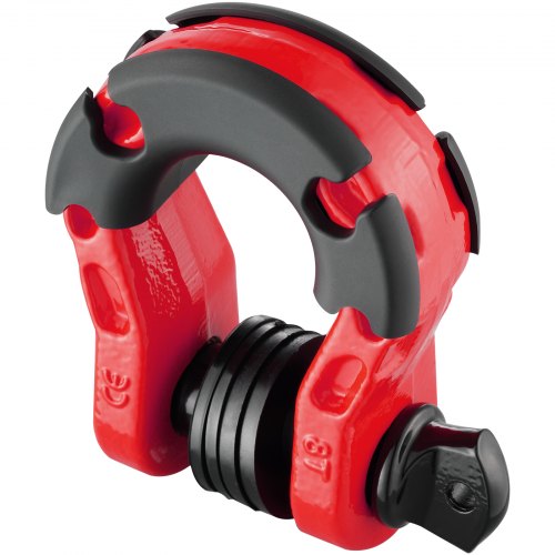 34 DRing Shackle 2 Pack Alloy Steel Shackles 66139 lbs 30 Ton Break