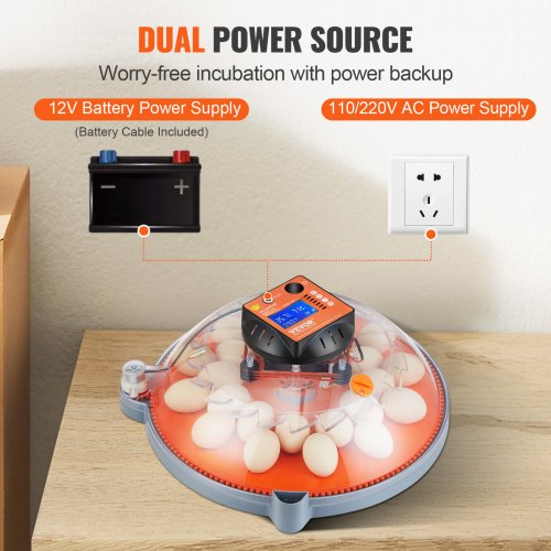 Egg Incubator Incubators for Hatching Eggs Automatic Egg Turner