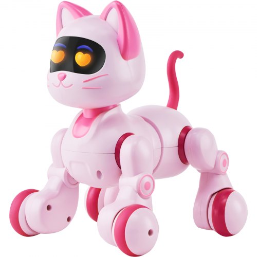 Remote Control Robot Cat Toy RC Cat Programmable Smart Interactive Robotic
