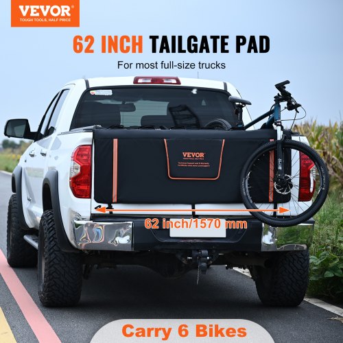 Tailgate Bike Pad 62 Truck Tailgate Pad Carry 6 Mountain Bikes Upgraded