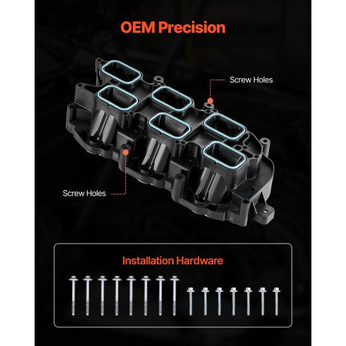 Intake Manifold with Gasket Engine Intake Manifold Assembly Compatible 3