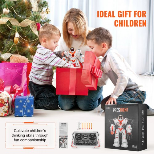 RC Robot Toys for Kids Battle Mode Programmable Remote Control Smart Robot