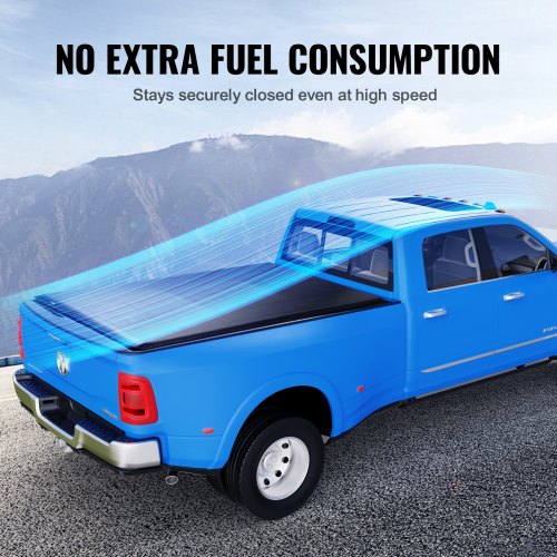 Truck Bed Cover Roll Up Truck Bed Tonneau Cover Compatible with 20022018