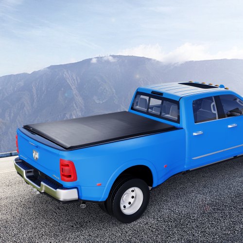 Truck Bed Cover Roll Up Truck Bed Tonneau Cover Compatible with 20022018