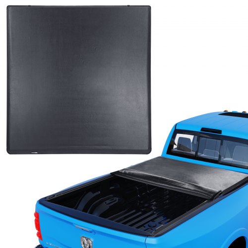 Truck Bed Cover Roll Up Truck Bed Tonneau Cover Compatible with 20022018