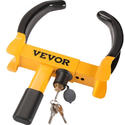 Wheel Lock 2 Packs Universal Wheel Clamp Lock Adjustable Anti Theft