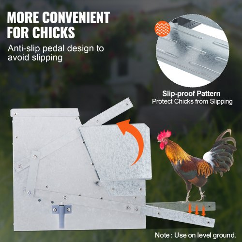 Automatic Chicken Feeder 25 lbs Capacity Feeds 10 Chickens up to 11 Days