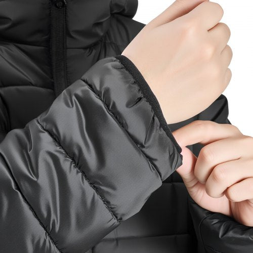 Heated Jacket for Men with 74V Battery Soft Shell Electric Heating Coat