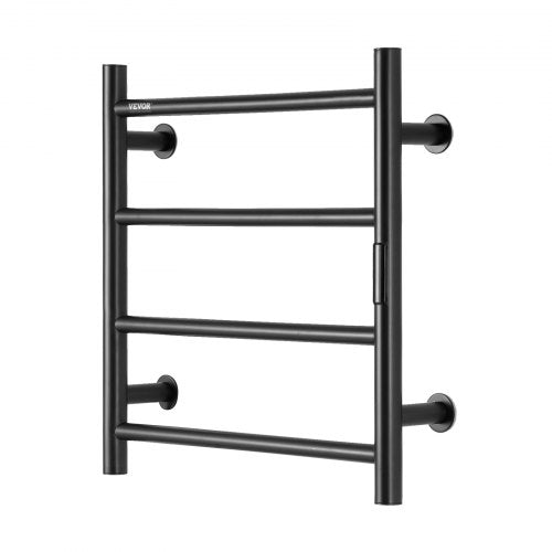 4 Bars Towel Warmer Rack Wall Mounted Heated Towel Rack for Bathroom IPX5
