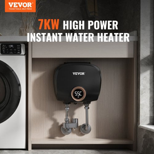 Tankless Water Heater Electric 7kw On Demand Instant Under Sink Water