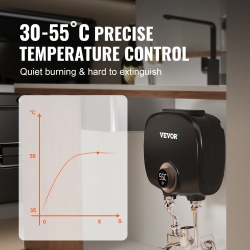 Tankless Water Heater Electric 7kw On Demand Instant Under Sink Water