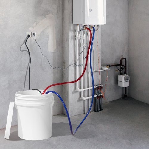 Tankless Water Heater Flushing Kit Includes Efficient Pump 3.7 Gallon