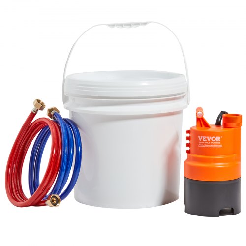 Tankless Water Heater Flushing Kit Includes Efficient Pump 3.7 Gallon