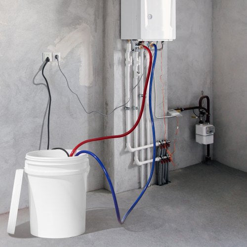 Tankless Water Heater Flushing Kit Includes Efficient Pump 5 Gallon Pail