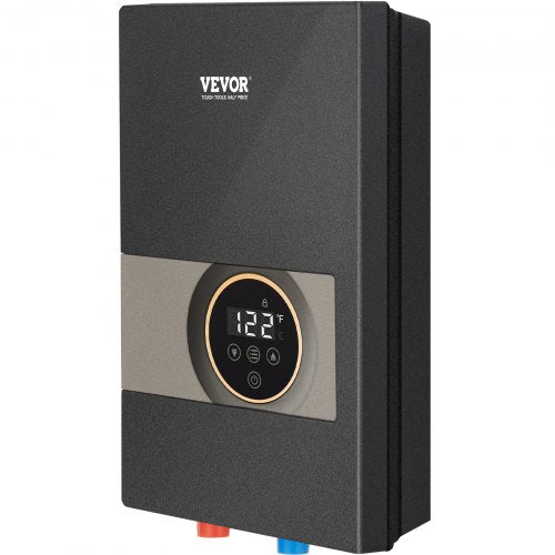 Instant Water Heater 8kw On Demand Electric Tankless Water Boiler Digital
