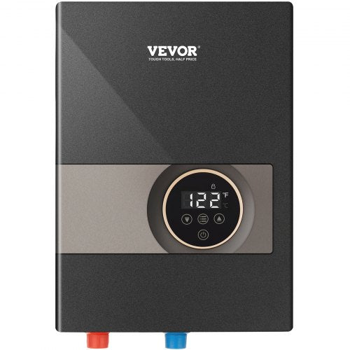 Instant Water Heater 8kw On Demand Electric Tankless Water Boiler Digital