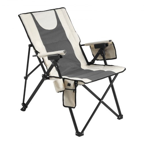 Heated Camping Chair 3 Heat Settings High Back Folding Camping Chair