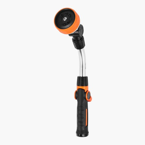 Watering Wand 15Inch Heavy Duty Garden Hose Wand with 8 Spray Patterns