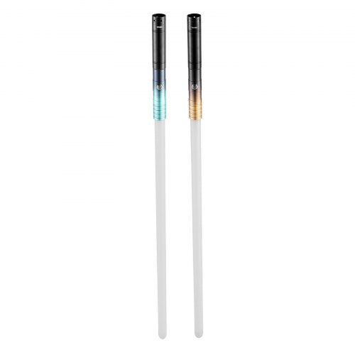 Light Sword 2 Pack Light up Sword with 12 RGB Colors 4 Sound Modes