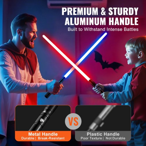 Light Sword 40 Light up Sword with 12 RGB Colors Mute Mode and Realistic