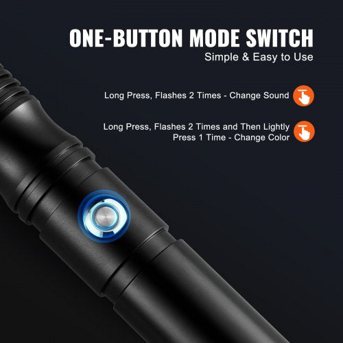 Light Sword 40 Light up Sword with 12 RGB Colors Mute Mode and Realistic