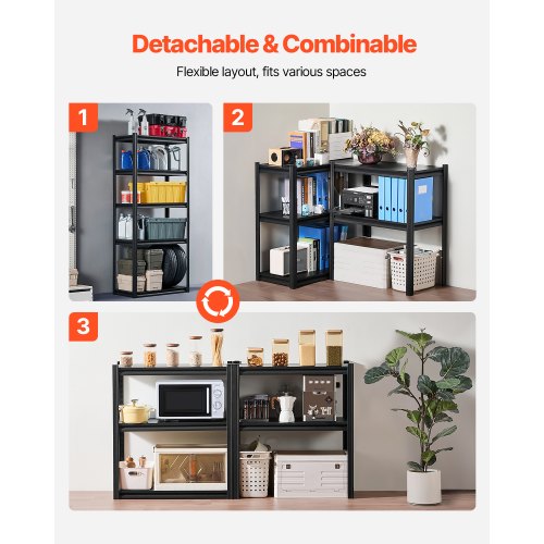Storage Shelves 2000 lbs 5 Tier Garage Storage Shelving 16 D x 32 W x