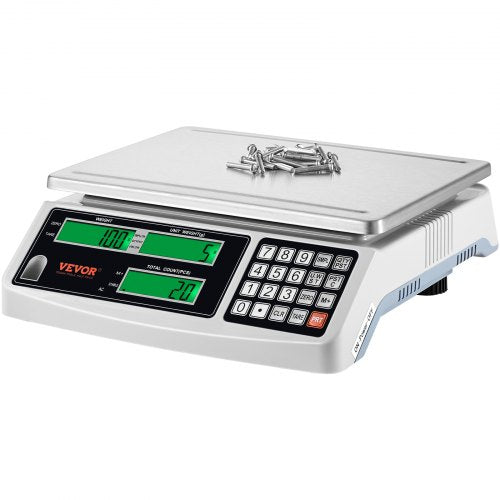 Industrial Counting Scale 30 kg x 1 g Digital Scale for Parts and Coins