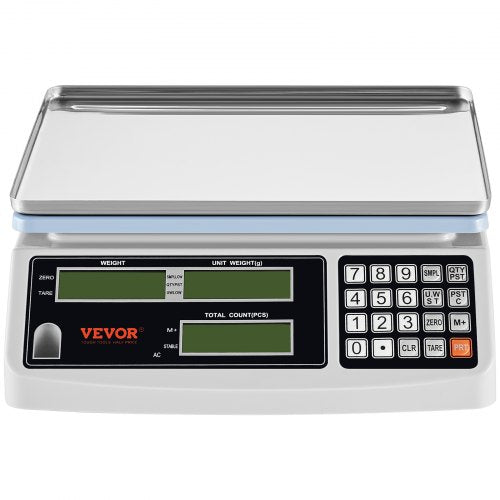 Industrial Counting Scale 30 kg x 1 g Digital Scale for Parts and Coins