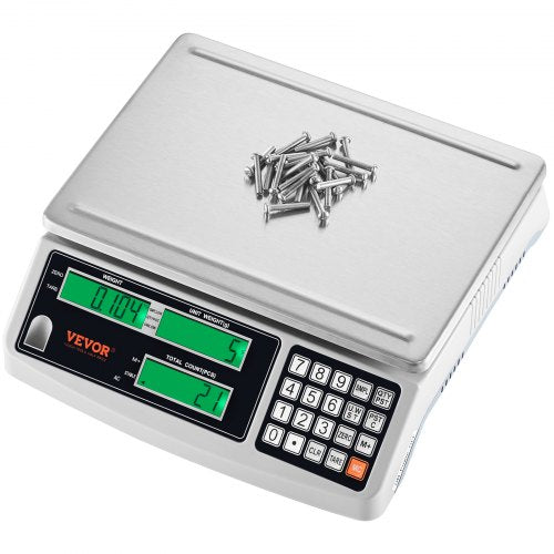 Industrial Counting Scale 30 kg x 1 g Digital Scale for Parts and Coins