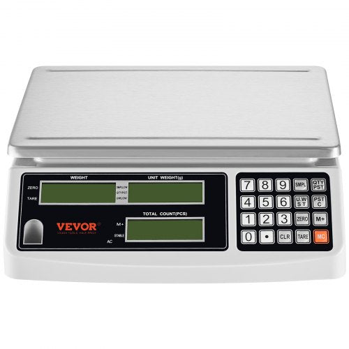 Industrial Counting Scale 30 kg x 1 g Digital Scale for Parts and Coins