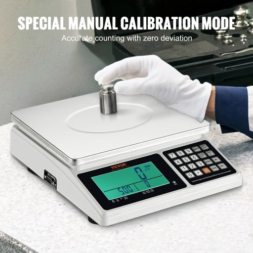 Industrial Counting Scale 30 kg x 1 g Digital Scale for Parts and Coins