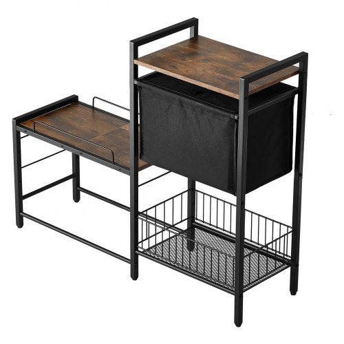 Pet Feeding Station with Storage Elevated Dog Bowls Raised Dog Bowl Stand