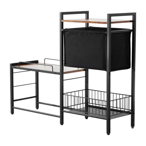 Pet Feeding Station with Storage Elevated Dog Bowls Raised Dog Bowl Stand