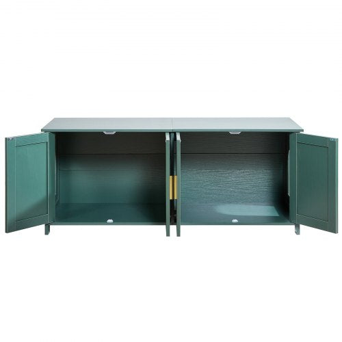 Cat Litter Box Enclosure for Multi Cats 47.2 in Hidden Litter Box Cabinet