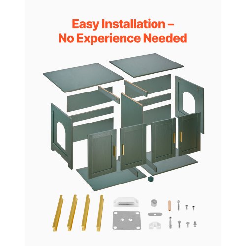 Cat Litter Box Enclosure for Multi Cats 47.2 in Hidden Litter Box Cabinet 1