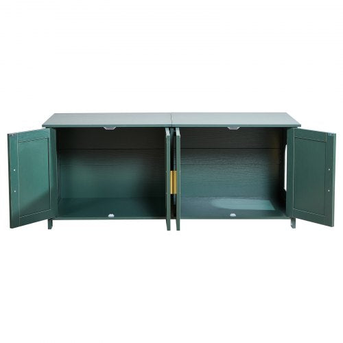 Cat Litter Box Enclosure for Multi Cats 47.2 in Hidden Litter Box Cabinet 1