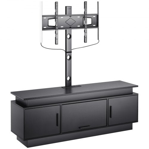 52 TV Stand with Mount for up to 75 in TVs Entertainment Center with Power