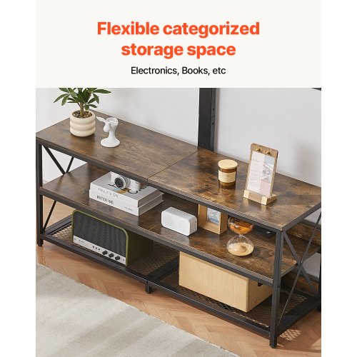 48 TV Stand with Mount for up to 75 in TVs Entertainment Center with Power