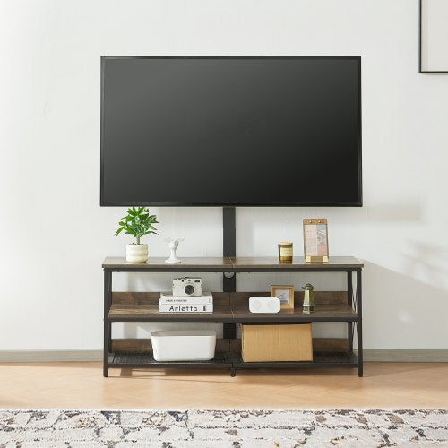 48 TV Stand with Mount for up to 75 in TVs Entertainment Center with Power