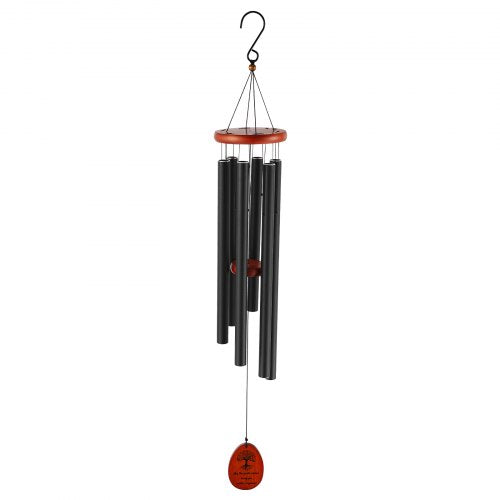 Wind Chimes for Outside 41 in Deep Tone Wind Chimes with 6 Tubes Unique