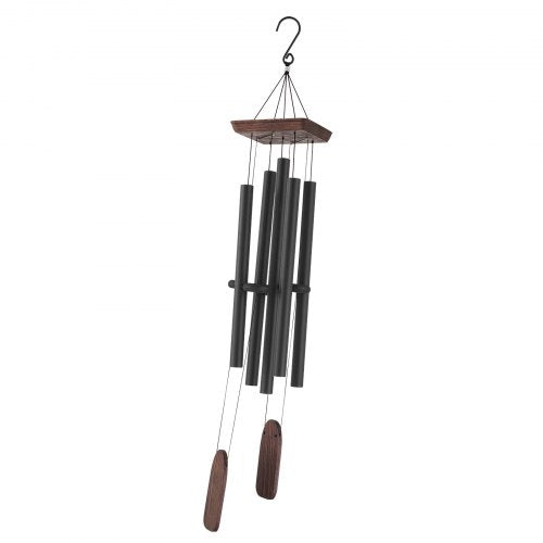 Wind Chimes for Outside 48 in Deep Tone Wind Chimes with 5 Tubes Unique