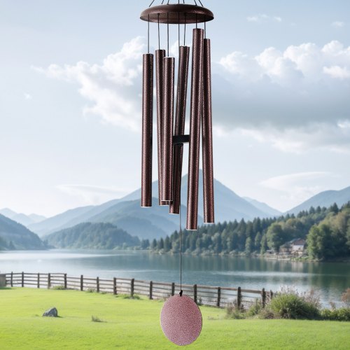 Wind Chimes for Outside 45 in Deep Tone Wind Chimes with 6 Tubes Unique