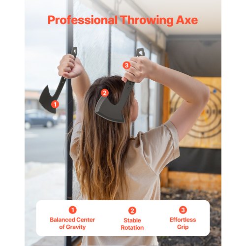 Throwing Axes and Tomahawks 3 Pack Axe Throwing Hatchet Set