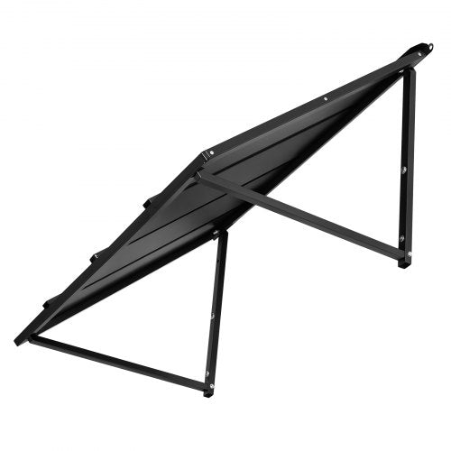 Fixed Metal Awning 44 x 24 in Window Awning Door Canopy Stable Triangle