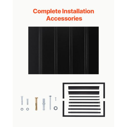 Fixed Metal Awning 56 x 24 in Window Awning Door Canopy Stable Triangle
