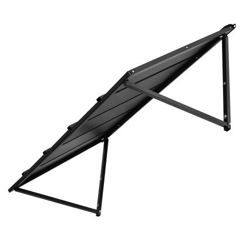 Fixed Metal Awning 56 x 24 in Window Awning Door Canopy Stable Triangle