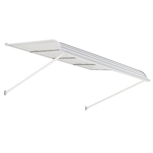 Aluminum Awning 60 x 42 in Durable Window Awning Door Canopy Lightweight