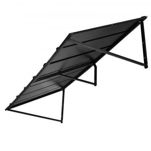 Fixed Metal Awning 80 x 36 in Window Awning Door Canopy Stable Triangle