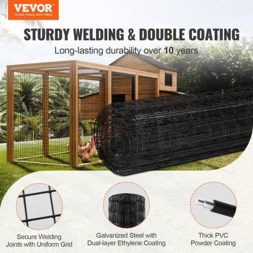 Hardware Cloth 24 x 50 Galvanized Wire Mesh Roll 16 Gauge Chicken Wire