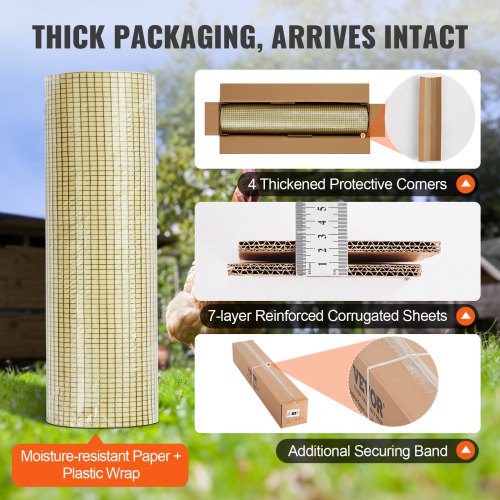 Hardware Cloth 36 x 100 Galvanized Wire Mesh Roll 19 Gauge Chicken Wire